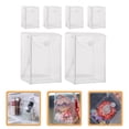 thumbnail image 3 of 6 Pcs Figurines Transparentes Sac Boîte Figurines d'Action Jouets Objets de Collection Conteneur d'Exposition, 3 of 9