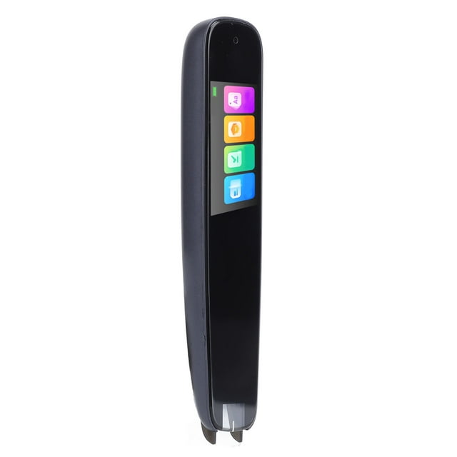 Escáner De Lápiz De Traducción Digital, Pantalla Clara Contenido Ampliado WiFi Lector De Escaneo De Aprendizaje Interactivo De Voz Lápiz Con Cubierta Antipolvo Transparente