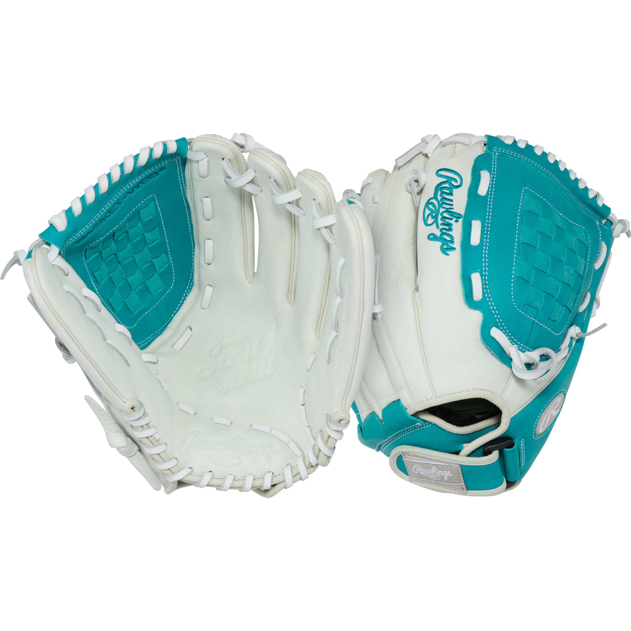 Rawlings Shut Out Youth Softball Glove | 12-Inch | Basket Web