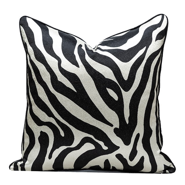 MATERIAL DEL PRODUCTO: Hecho de material de poliéster suave y duradero, permeabilidad al aire y encanto. CARACTERÍSTICAS DEL PRODUCTO: Esta funda de almohada tiene una cremallera oculta invi