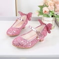 thumbnail image 4 of Zapatos de princesa para niñas Zapatos de cuero con cristales para niñas pequeñas Zapatos de lentejuelas con suela blanda para niñas, 4 of 6