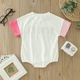 thumbnail image 6 of Girl Outfits Funny Cartoon Print Bodysuit Short Sleeve New Born Baby Boys Gift for 6-12 Months, 6 of 6