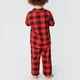 thumbnail image 1 of Conjunto De Ropa De Dormir Para Niños, Conjunto De Navidad Familiar, Elástico, Suelto, Sin Pelusa, Informal, Estampado A Cuadros, Para Padres E Hijos, Para La Vida Diaria De Las ANGGREK Rojo NIÑO 8-9A, 1 of 5