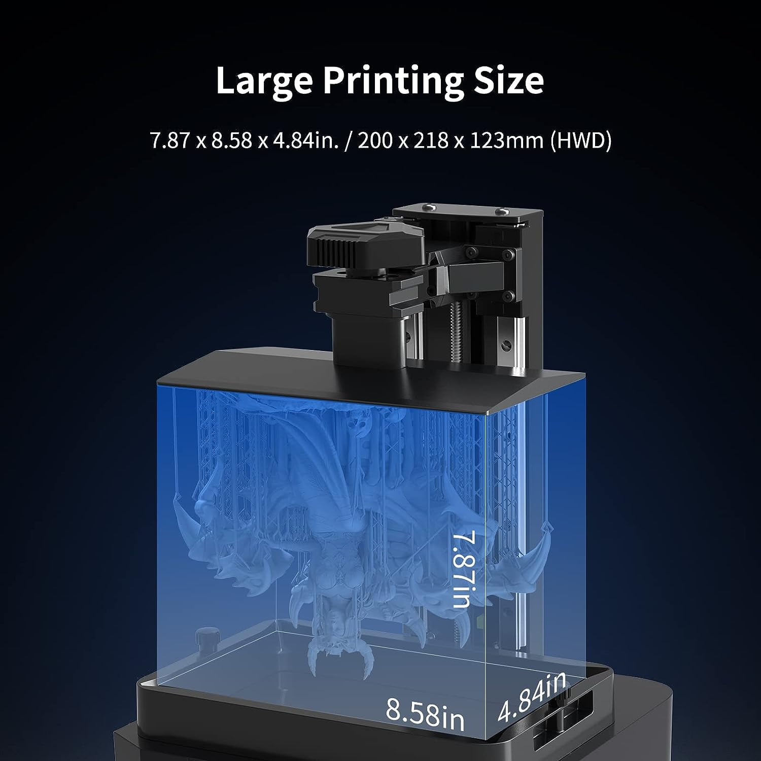  Anycubic Kobra 2 3D Printer, 6X Faster Firmware Upgrades  300mm/s Max Print Speed LeviQ 2.0 Auto Leveling with Dual-Gear Extrusion  System Efficient Precise Delivery Fully Open Source 8.7x8.7x9.84 :  Everything Else
