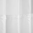 thumbnail image 4 of Awesome Home Cotton Blend Honeycomb Waffle Shower Curtain with Snap-in Liner 71"W X 78"L - White, 4 of 5