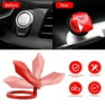 thumbnail image 6 of Telyswee Universal Engine Start Stop Push Button Cover Trim Ignition Switch Decorative Stickers Interior Modification Accessories, 6 of 9