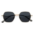 thumbnail image 1 of Gafas de Sol SOJOS Retro Hexágono Cuadrado SJ1101 Oro/Gris Polarizadas, 1 of 6