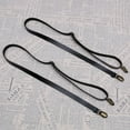 thumbnail image 2 of NICEXMAS 2-Pack Men's Adjustable Black Suspenders for Jeans and Pants, PU Material, Practical Daily Wear Accessory, 2 of 5