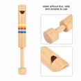 thumbnail image 3 of Wooden Flute, Learning Music Educational Musical Wood Piccolo, For Boys For Girls, 3 of 8