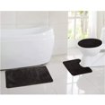thumbnail image 5 of LELINTA Bathroom Rugs Sets 3 Piece, Includes U-Shaped Contour Toilet Mat, Solid Color Bath Mat, Non-Slip Shaggy Gray Bathroom Rugs and Mats Sets, Machine Washable, 5 Colors, 5 of 7