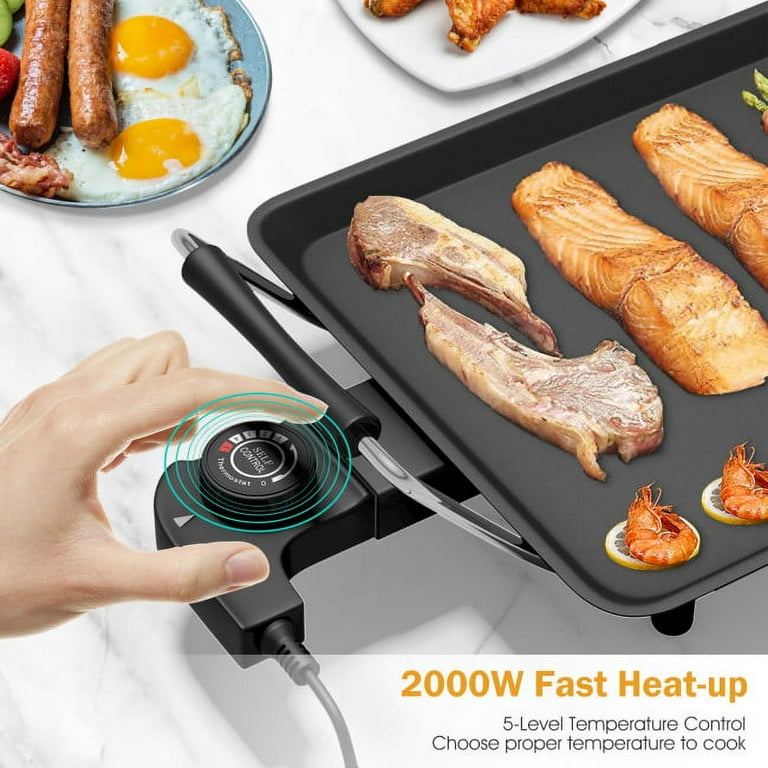 Mueller Ultra Gourmet Electric Grill, Smokeless Indoor Grill, Removable  Nonstick Grill Plate, with Adjustable Temperature, 120V - Yahoo Shopping