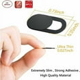 thumbnail image 5 of y 3 Pack Webcam Cover, Sliding Self-Adhesive Webcam Cover Ultra-Thin Front Camera Cover for Laptop, PC, Smartphones, Tablets, Notebook Pro, etc. - Black, 5 of 5
