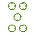 thumbnail image 2 of Juego de cadenas de bicicleta Greeniant AM / XC Aleación de aluminio Verde 34T 5Conjunto, 2 of 6
