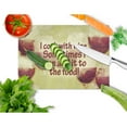 thumbnail image 2 of Carolines Treasures SB3069LCB I cook with wine Glass Cutting Board Large, 12H x 16W, multicolor, 2 of 2