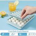 thumbnail image 2 of Mini Round Ice Cube Tray Spherical Ice Cubes, 2 of 5