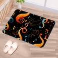 thumbnail image 5 of Note Polyester Non-Slip Area Rug Floor Mats – Machine Washable Office Mat, 5 of 6