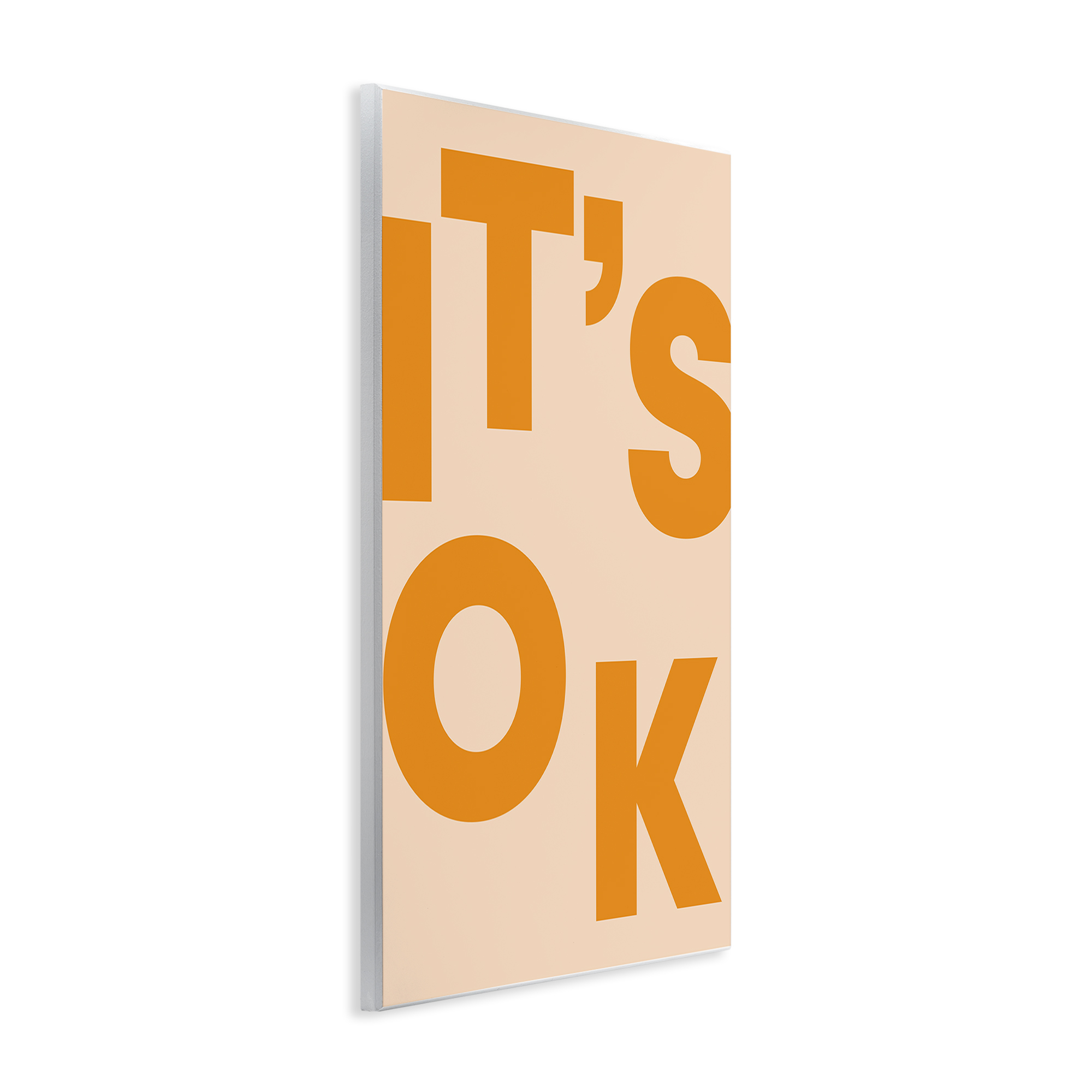 Stupell Industries It's OK Typography Typography Painting Unframed Art Print Wall Art, 10 x 15