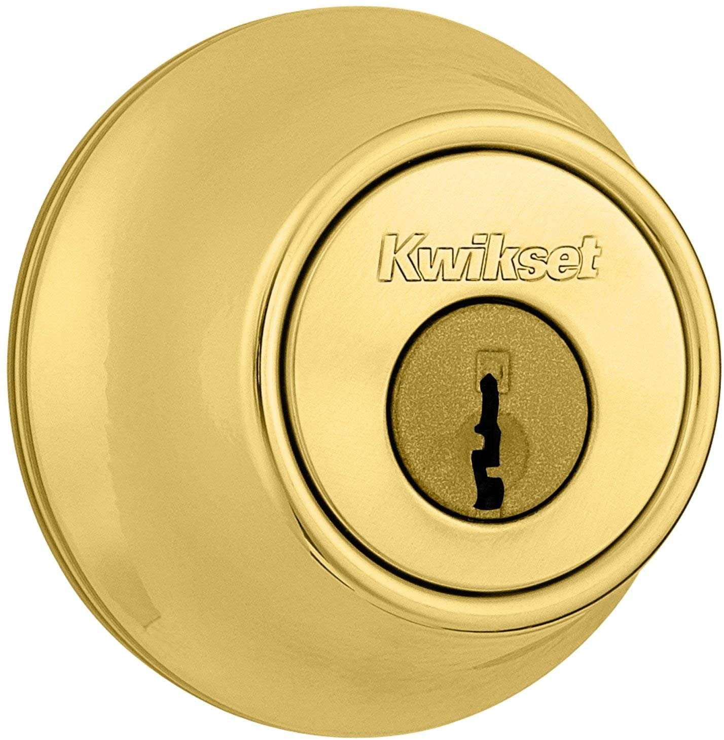 Kwikset 665 Double Cylinder Two Sided Deadbolt in Satin Chrome
