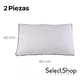 thumbnail image 5 of Set 2 Almohadas Ultra Suaves Transpirables Anti-bacterial Blanco, 5 of 5