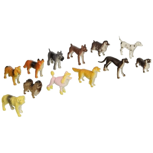 Mini perros (1 docena) - a granel U. S. Toy U. S. Toy