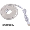 thumbnail image 2 of SIABC-LED Neon Rope Lights, Waterproof White Light Neon LED Strip Lights, Plug and Play, Gentle Illumination, USB DIY Flexible Silicone Light for Bedroom, 2 of 4