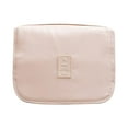 thumbnail image 2 of Matoen Large Capacity Travel Makeup Bag Wash Cosmetic Bag Makeup Storage Bag Waterproof Wash Bag Beige, 2 of 3