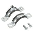 thumbnail image 4 of Unique Bargains 38 to 43mm Rigid Pipe Strap Clamps, Pipe Bracket Tube Clips 4 Pack, 4 of 5