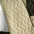 thumbnail image 4 of G&J Afternoon Tea Party 3PC Cotton Quilts Blocks Quilt Set Full/Queen Size Cream Color, 4 of 4