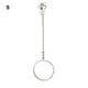 thumbnail image 5 of Yuarrent Accesorios de Clip de anillo para hombre, anillos de dedo, suministros de joyería ajustables, coleccionables elegantes, soporte de mano de Metal encendedores Plata brillante N0.16/S Yuarrent HA061669-11, 5 of 6