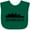 Green, variant on Inktastic Los Angeles California City Skyline Boys or Girls Baby Bib