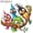 STYLE F, variant on FYJUCPA Diamond Art Hanging Kit Bird DIY Diamond Art Painting Double Sided Diamond Art Craft Kit Painting Diamond Art Ornament for Living Room Bedroom