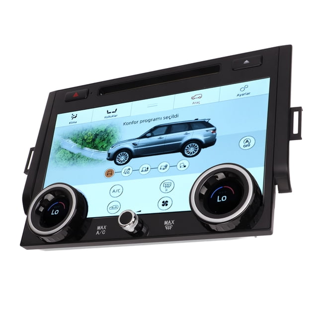 Pantalla Táctil de Control Climfico, Panel de CA Funcionamiento Suave Regulación de Salida de Aire de Alta Definición 10 Pulgadas para Automóvil