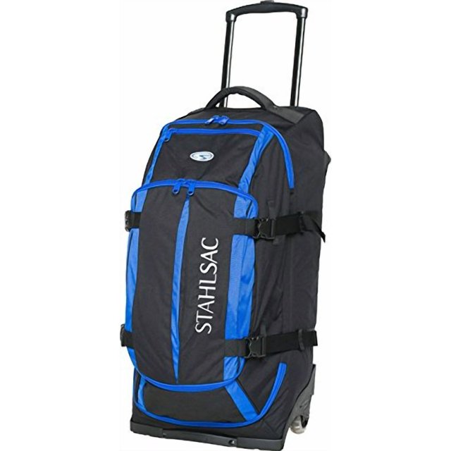 Stahlsac Sac de Voyage de Plongée à Roulettes by Bare Curacao Clipper (Noir/bleu)