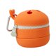 thumbnail image 5 of Cubo de basura retráctil para pesca con mosca, organizador de silicona. Naranja, 5 of 9