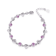 thumbnail image 3 of Pulseras Brazaletes Corazón Para Mujeres Regalos Plata 925 Rosas  Lab.G Rosa, Plateado, 3 of 5