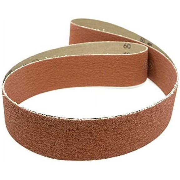 Benchmark Abrasives 2" x 36" Ceramic Sharpening Sanding Belts for Grinding Deburring Polishing Rust Removal on Metal, Stainless Steel, and Carbon Steel, Use with Belt Disc Sander (6 Pack) - 40 Grit