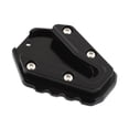 thumbnail image 3 of Zorion Motorcycle Kickstand Plate, Motorcycle Stand Pad, Enlarged Bottom Foot Extension Black, 3 of 9