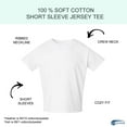 thumbnail image 5 of Couver Toddler Baby Unisex Cotton Jersey Short Sleeve T Shirt Activewear 2 Pack Key Lime 7, 5 of 9