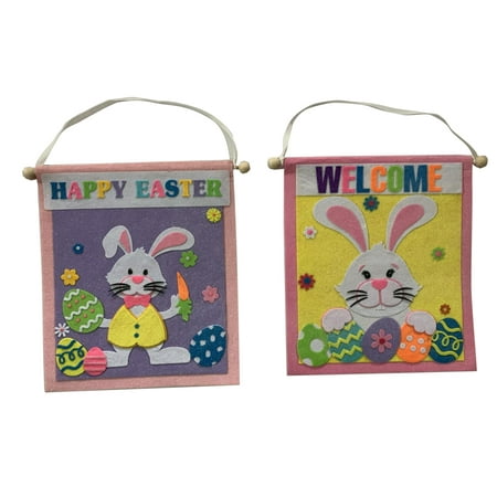 Way To Celebrate Bunny Banners