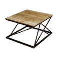 thumbnail image 5 of Castle Place Shabby Chic 3- Pieces Coffee Table Set, Light Oak, 5 of 13