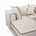 thumbnail image 4 of Sala Esquinera Moderna Modular Gris Cómoda Confortable Beige Bear Crema, 4 of 5