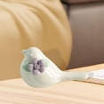 thumbnail image 4 of kowaku Ceramic Bird Statue Home Decoration Modern Styles Artcrafts Decorative Ornament Bird Figurine for Micro Landscape Accessories violent flower, 4 of 9
