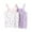 Purple, variant on ShiShine 2Pcs Toddler Girls Spaghetti Strap Tank Tops Soft Scoop Neck Undershirts Sleeveless Casual Print Cropped Tank Tops for Girls Size 3-13T
