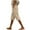 Beige, variant on Diufon Womens Linen Shorts Casual Loose Knee Length Beach Pants Summer Drawstring Shorts with Pockets