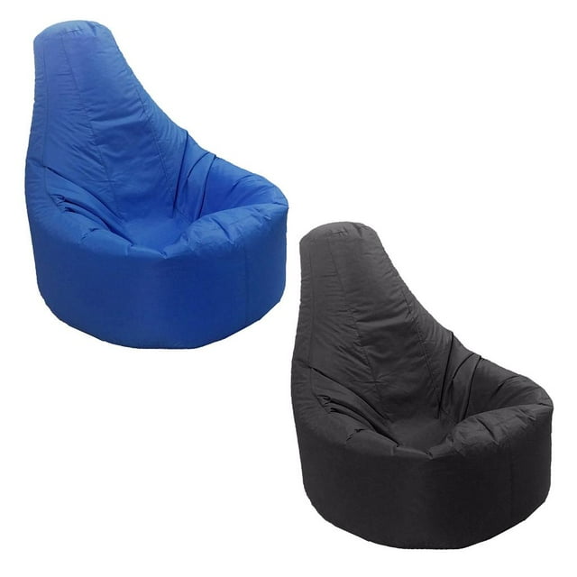 Bolsa De Habichuelas Negra Yotijar Cubierta De Silla Asiento Grande Para Juegos Interior Al 75 * 95 cm