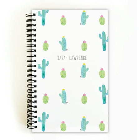 Hello Cactus - Personalized 5 x 8 Notebook