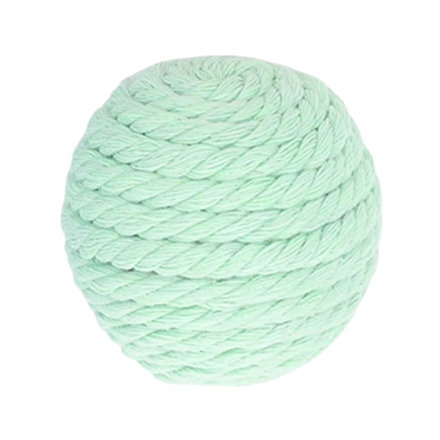 SIfdSeng Cat Rope with Rustling Stone Boredom Interactive Woven Cat for Cat