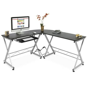 Z Line Solano L Desk Black Walmart Com