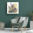 thumbnail image 4 of Canvas Wall Art - Ray Heere 'Watercolor Wildflowers 16' Wall Art for Living Room, Bedroom, or Office Décor by Trademark Fine Art - 24 x 24 Inches, 4 of 4