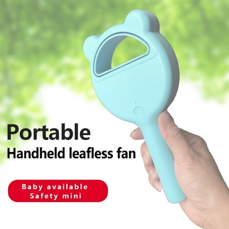 

Bladeless Fan 3-Speed USB Rechargeable Portable Mini Fan Ultra-Low Noise Adjustable Handheld Personal Fan for Kids